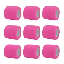 1/6/10 Stuks Heldere Roze Sport Zelfklevende Elastische Bandage Wrap Tape Hansaplast Voor Knie Ondersteuning Pads vinger Enkel Palm