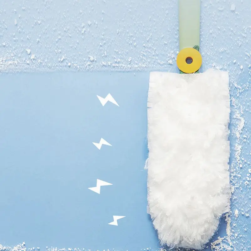 

New Electrostatic Dust Tilation Household Cleaning Wipes Disposable Brush Head Sweeping Dust Dust Adsorption Chicken Duster