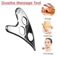 steel scraping body board scrapper massage plate release pain relief plate massage relaxation health care 2021