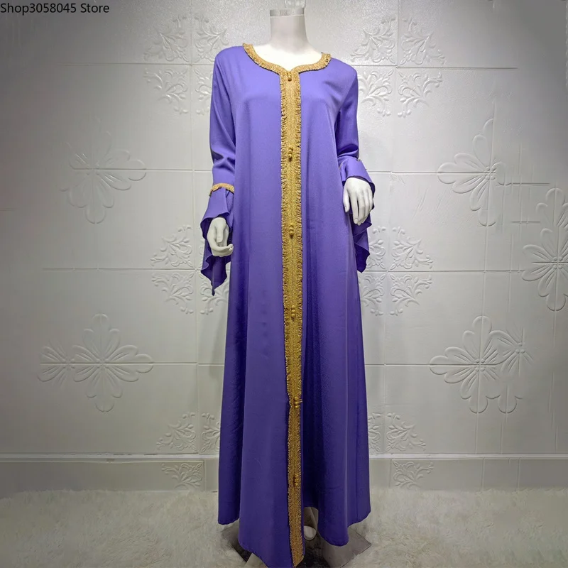 Muslim Kaftan Abaya Dress Kimono Women Dubai Praying Clothes Elegant Long Dresses Evening Gown Pakistani Islamic Clothing | Тематическая