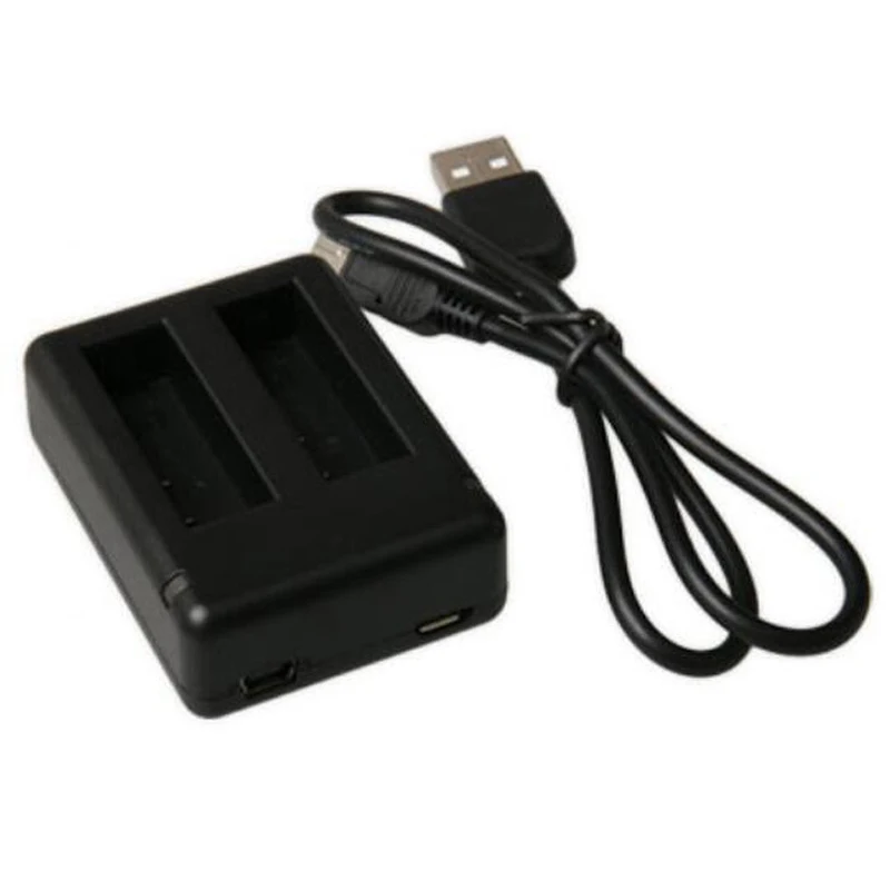 4x1400 mAh Yi 4K AZ16-1 Аккумулятор для Xiaomi YI lite YI 2 4K+ 360 VR батарея+ USB двойное зарядное устройство Xiaoyi 4K Экшн-камера