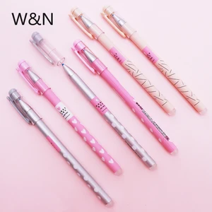 Ручка шариковая со стираемыми чернилами, синиечерные чернила, 0,38 мм, 6 шт.компл.