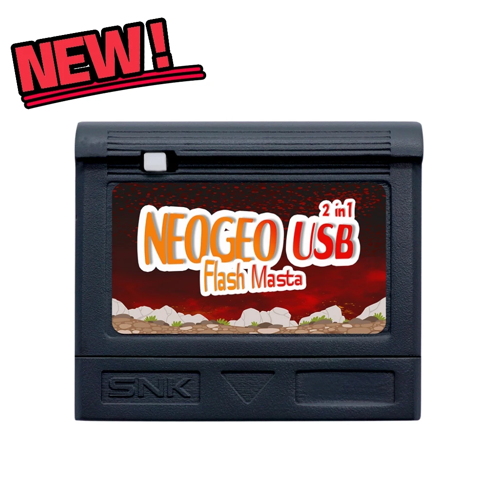 NGP NGPC-tarjeta de grabación NEOGEO USB Flash Masta 2 en 1, accesorios de juego Retro