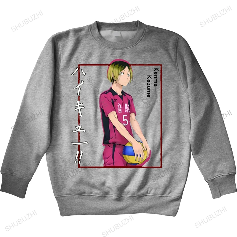 

Толстовка с японским Аниме Haikyuu, толстовка Kenma Kozume с принтом, толстовка с длинным рукавом для мужчин и женщин, мужские толстовки большого раз...