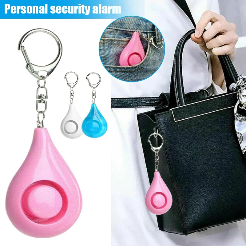 

Personal Alarm 130db Personal Security Alarms Keychain with Batteries Included for Women Children and Elders GK99