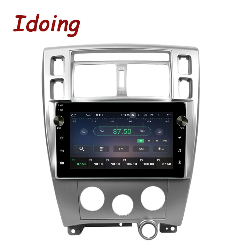 Idoing 10.2&quotCar Radio Audio Multimedia Android Video Player Navigation GPS For Hyundai Tucson 1 2004-2010 Electronics Head Unit - купить