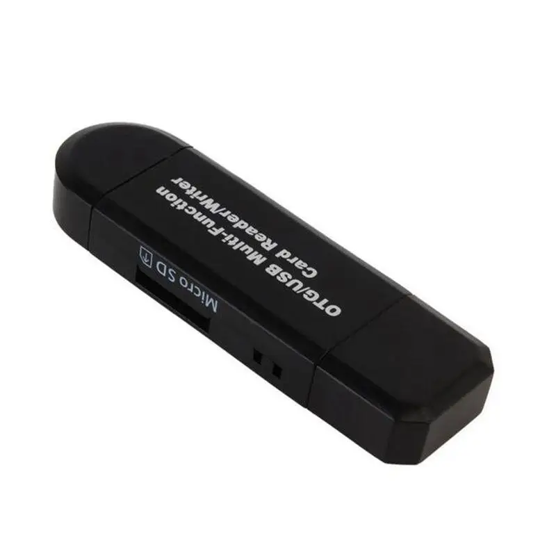 Переходник Micro USB/USB 2 0 кардридер SD/Micro SD с разъемом USB2.0 и USB для планшетов Android