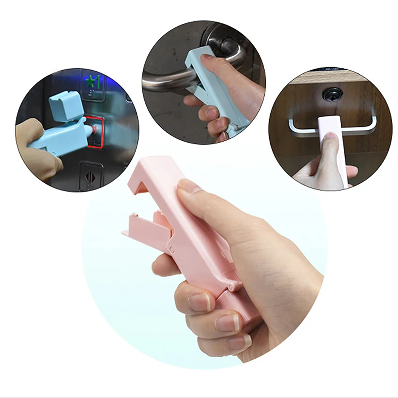 No Touch Open Door Assistant Portable Safety Contactless Tool Anti Germ Elevator Button Drawer Handle | Обустройство дома