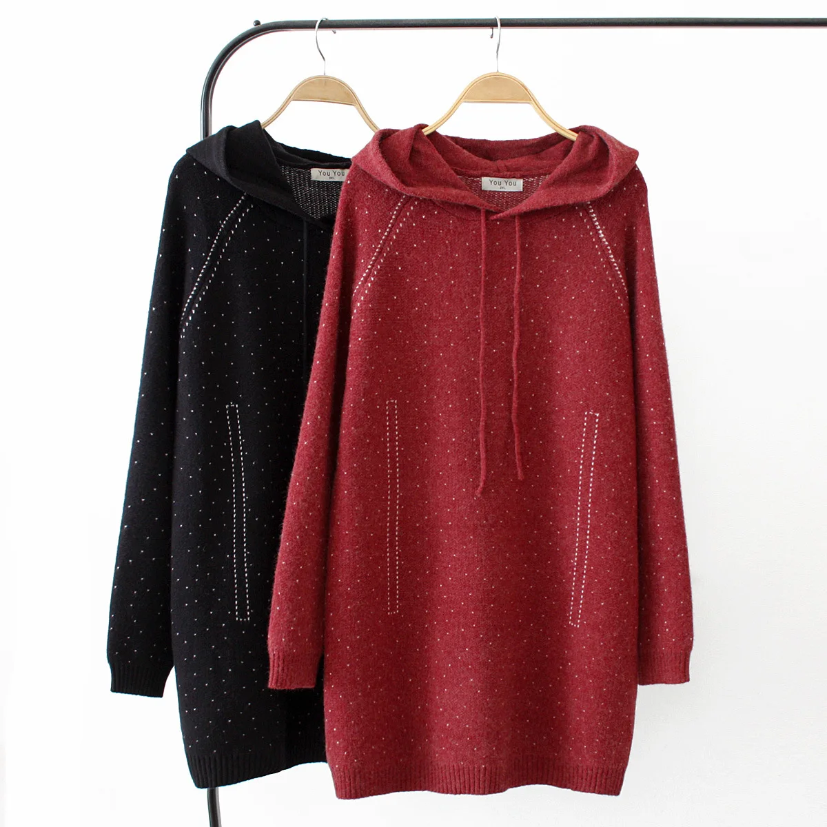 Повседневные женские свитера размера плюс Осень-зима 2019 Модные свободные