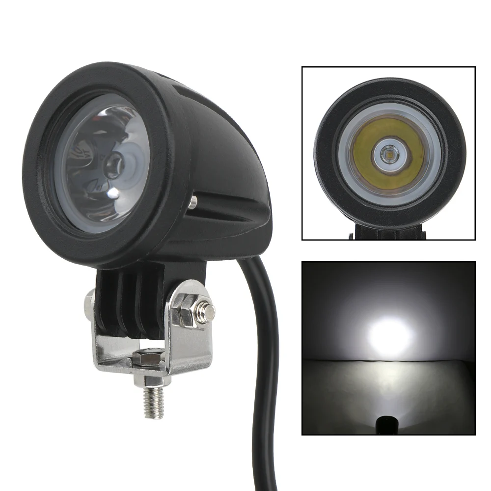 

Светодиодный прожсветильник Тор для мотоцикла, 2 дюйма, 10 Вт, 1 светодиодный т.