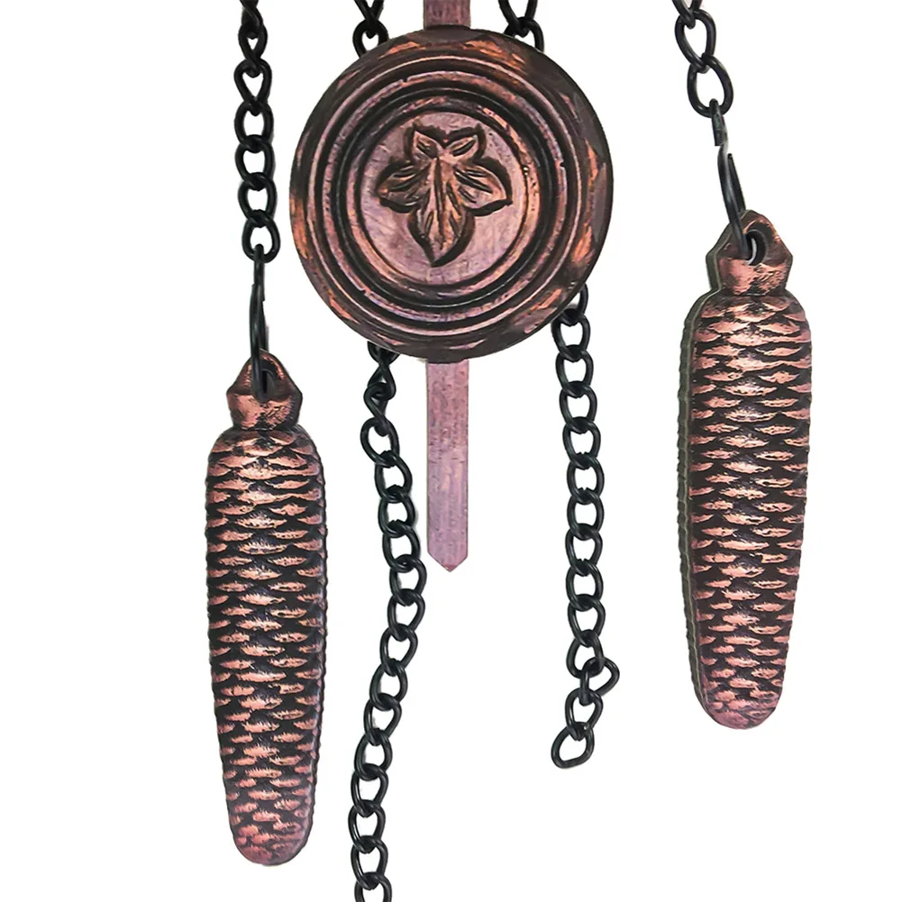 Настенные часы с кукушкой Винтаж арт качели подвесное ручной работы для дома