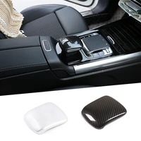 car central control armrest decorative cover trim abs chrome for mercedes benz b glb class w247 x247 2019 2020 auto accessories