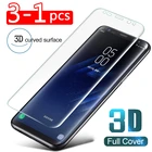 3-1 шт., 3D Защитная пленка для Samsung Galaxy Note 9 8 10 Pro S10 E