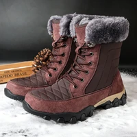 russian style winter boots plus size 38 46 ankle boots for men snow boots waterproof keep warm boots men hiking shoes men botas