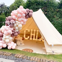 110pcs peach balloon garland arch kit chrome double maca pink 4d ballon for baby shower wedding birthday party decor globos