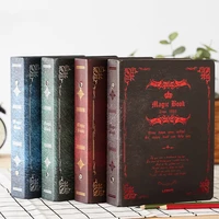 b5 a5 retro magic book binder notebook hard cover detachable creative thickened hardcover diray notebook school office supplies