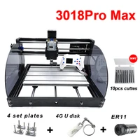 3018 pro max laser engraving machine power 0 5w 15w 3axis cnc router diy mini woodworking laser engraver with offline controller
