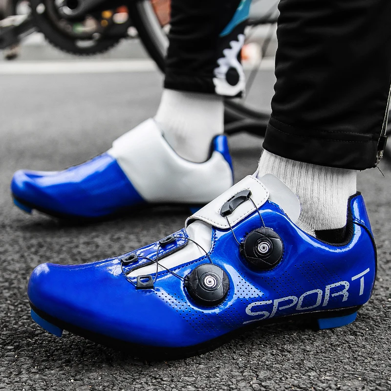 

2021 Mens Cycling sneakers zapatillas ciclismo mtb Self-Locking Road Bicycle Sneakers Couple SPD Flat Shoes for Mountain Bike