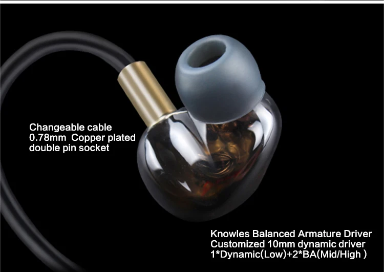 Oriolus Finschi 1DD+ 1BA гибридная технология Hifi монитор в ухо наушники без микрофона