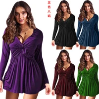 5xl womens t shirts sexy deep v neck tunic tops casual slim fit shirt high waisted party t shirt ladies solid plus size shirt
