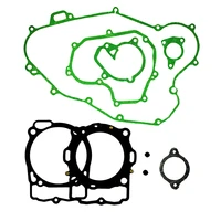 motorcycle engine crankcase stator clutch cover gasket cylinder top end gasket set for 400 450 530 exc xcw 2008 2011
