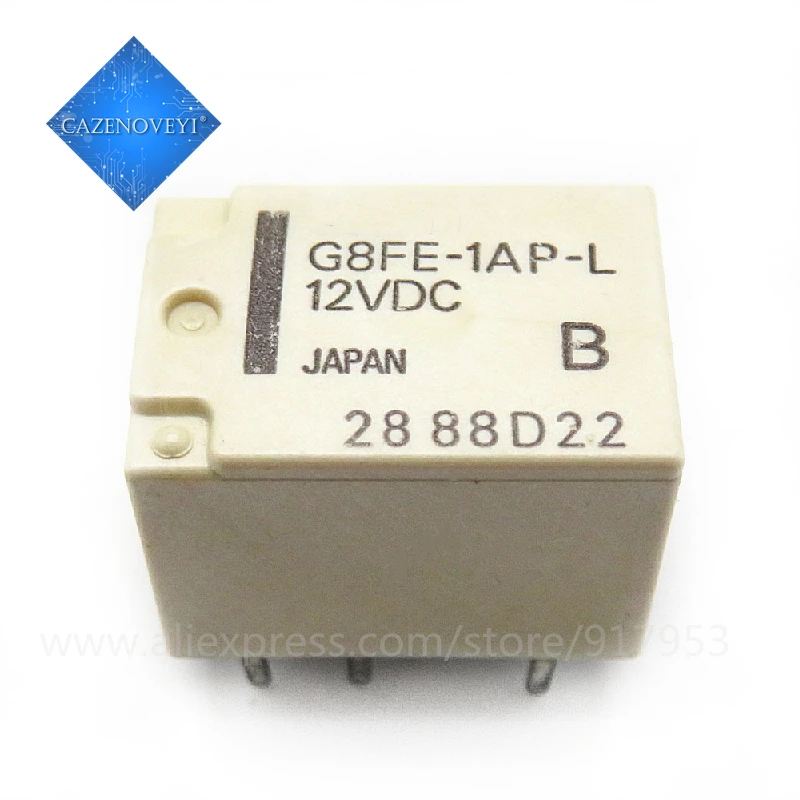 1 шт./партия G8FE G8FE-1AP реле 12VDC DIP-6 G8FE-1AP-L 1 шт./партия G8FE G8FE-1AP реле 12VDC DIP-6 G8FE-1AP-L