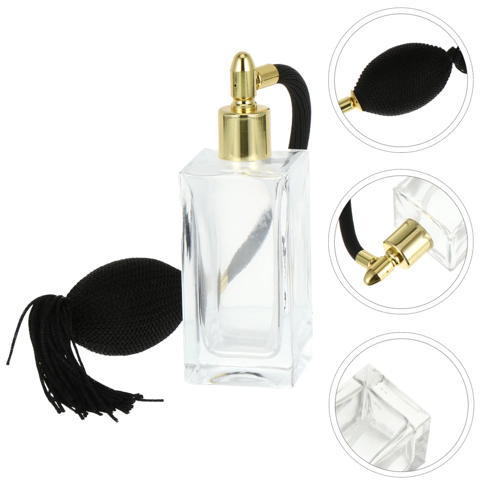 

1pc Multipurpose Perfume Bottle Glass Perfume Sub Bottle Airbag Spray Bottle