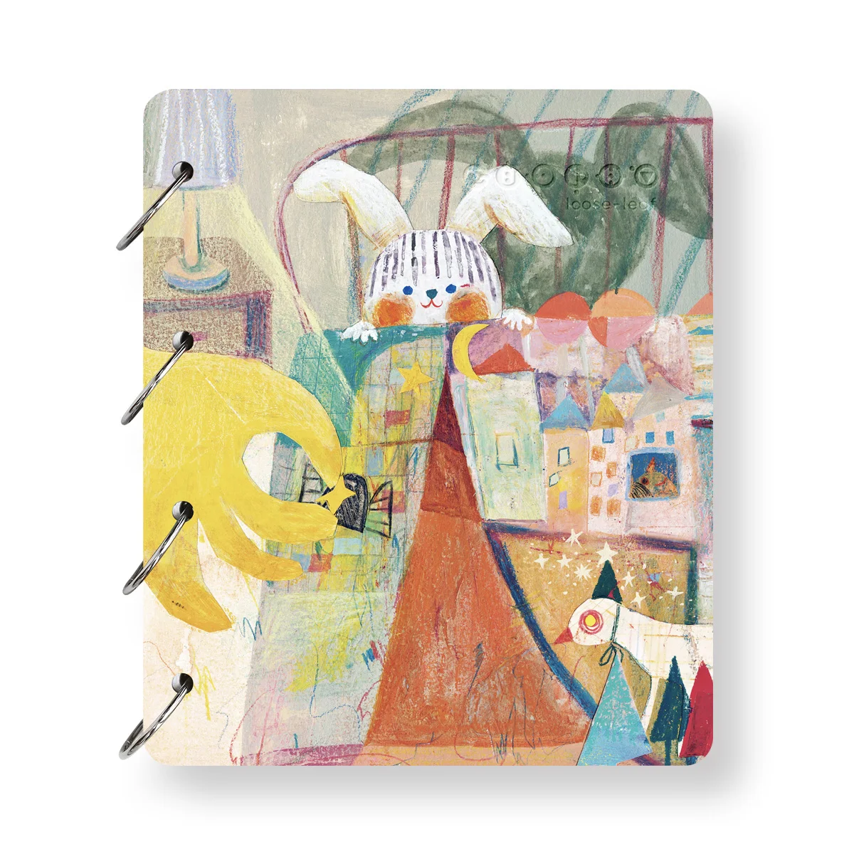 

Cute creative Loose-leaf book illustration hand-painted book illustration book graffiti