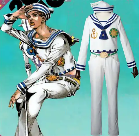 Josuke higashikata jojolion косплей - купить недорого | AliExpress