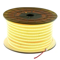 cob led strip light 12v 24v 320 384 528 480 leds high density waterproof cob flexible led lights ra90 9 colors led tape 5m lot