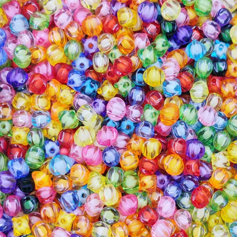 

8/10mm Sandwich Loose Beads DIY For Jewelry Making Candy Color Necklace Bracelet Pendant