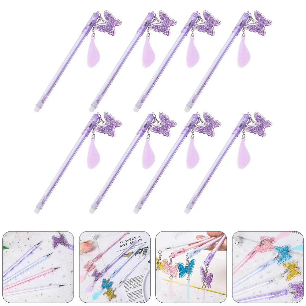 

10pcs Creative Pen Office Signature Pens Pendant Pen (Random Style)