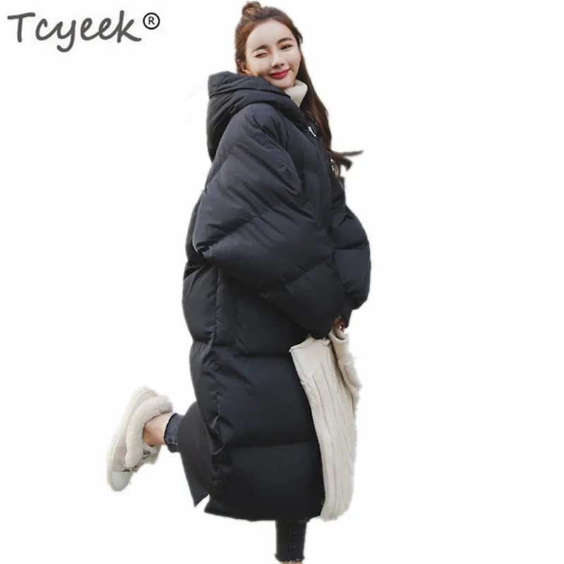 Большие парки новинка 2020 зимняя куртка для женщин длинное пальто толстый пуховик