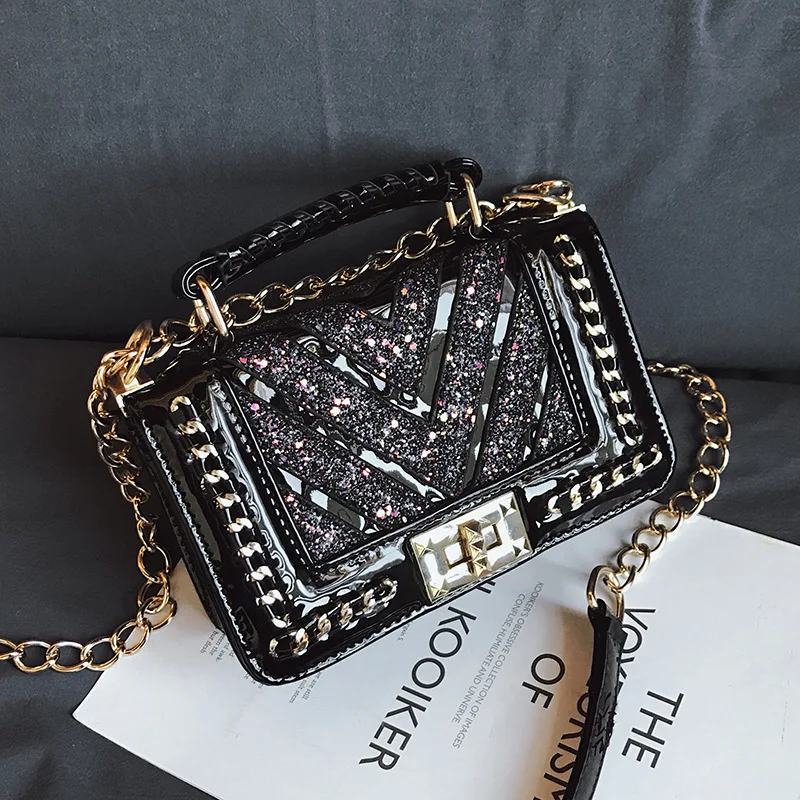 Блестящий клатч с блестками вечерние сумки женские модные крутые маленькие