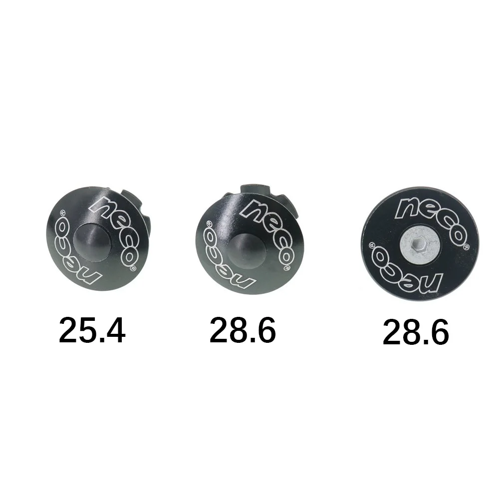 Neco Bike Headset Star Nut Stem Top Cap Cover Cap Bolt For Fork 25.4/28.6/31.8/38.1 Mm 1 1/8 1/4 1/2 On.