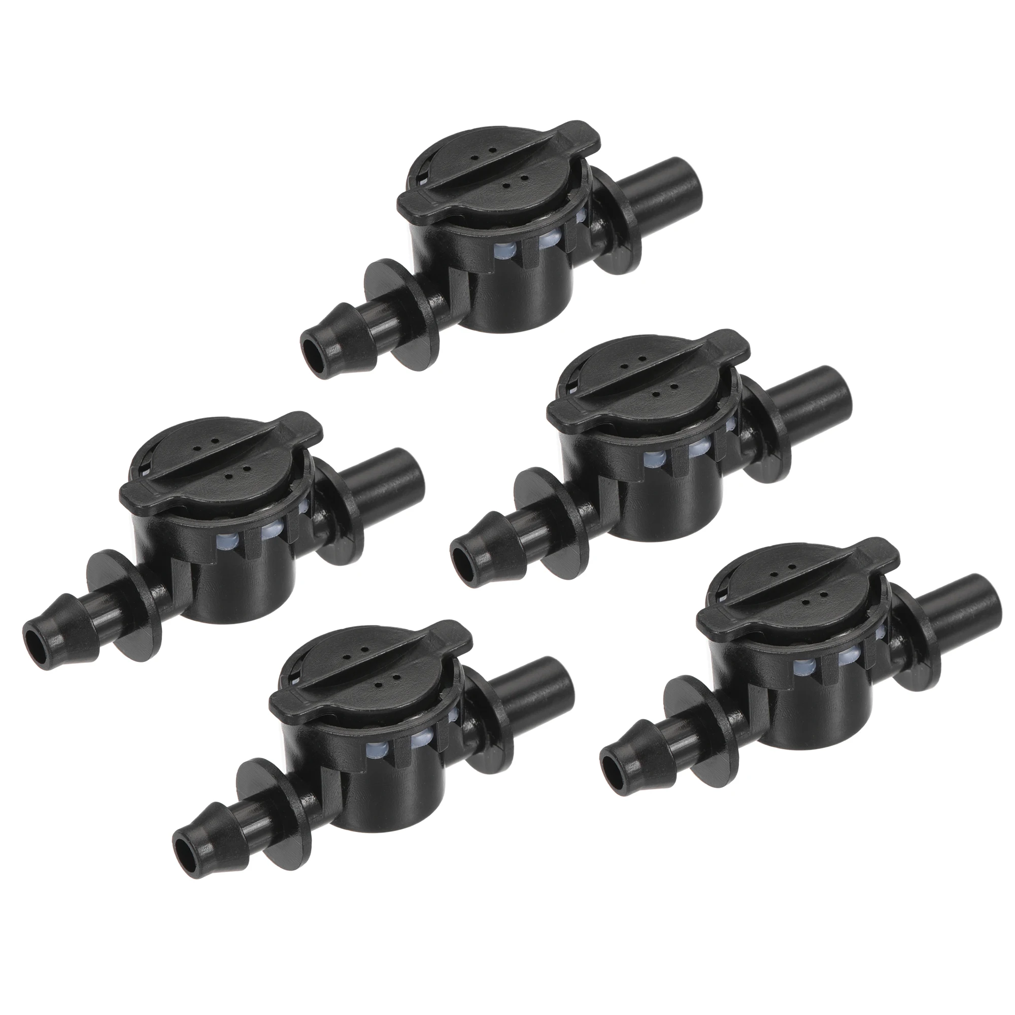 

Uxcell Anti Drip Device 7mm Barb x 6mm Connector for Irrigation System Plastic Black 5 Pack