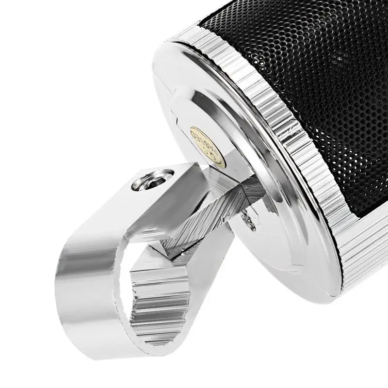 

Motorcycle Mp3 Music Player Bluetooth Speakers Stereo Speaker Fm Radio Waterproof Adjustable Bracket Motorbike Audio Player