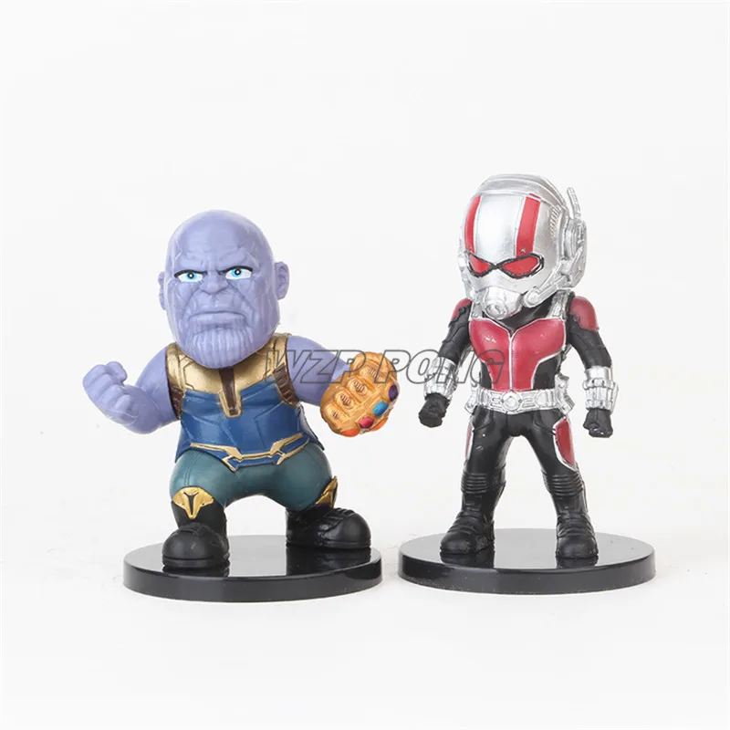 6 шт./партия фигурка супергероя из фильма аниме модель игрушка кукла подарок для