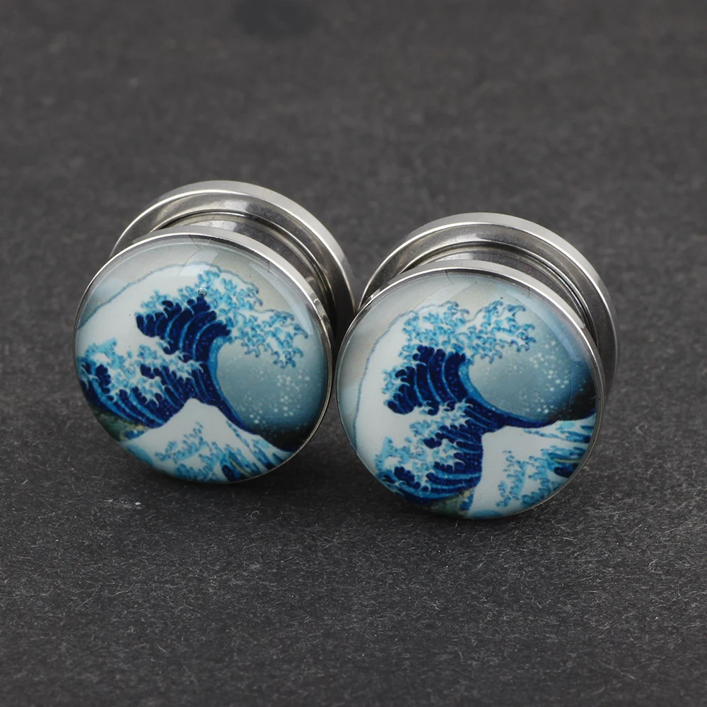 Тоннели для пирсинга JUNLOWPY из нержавеющей стали 5-16 мм | Украшения и аксессуары