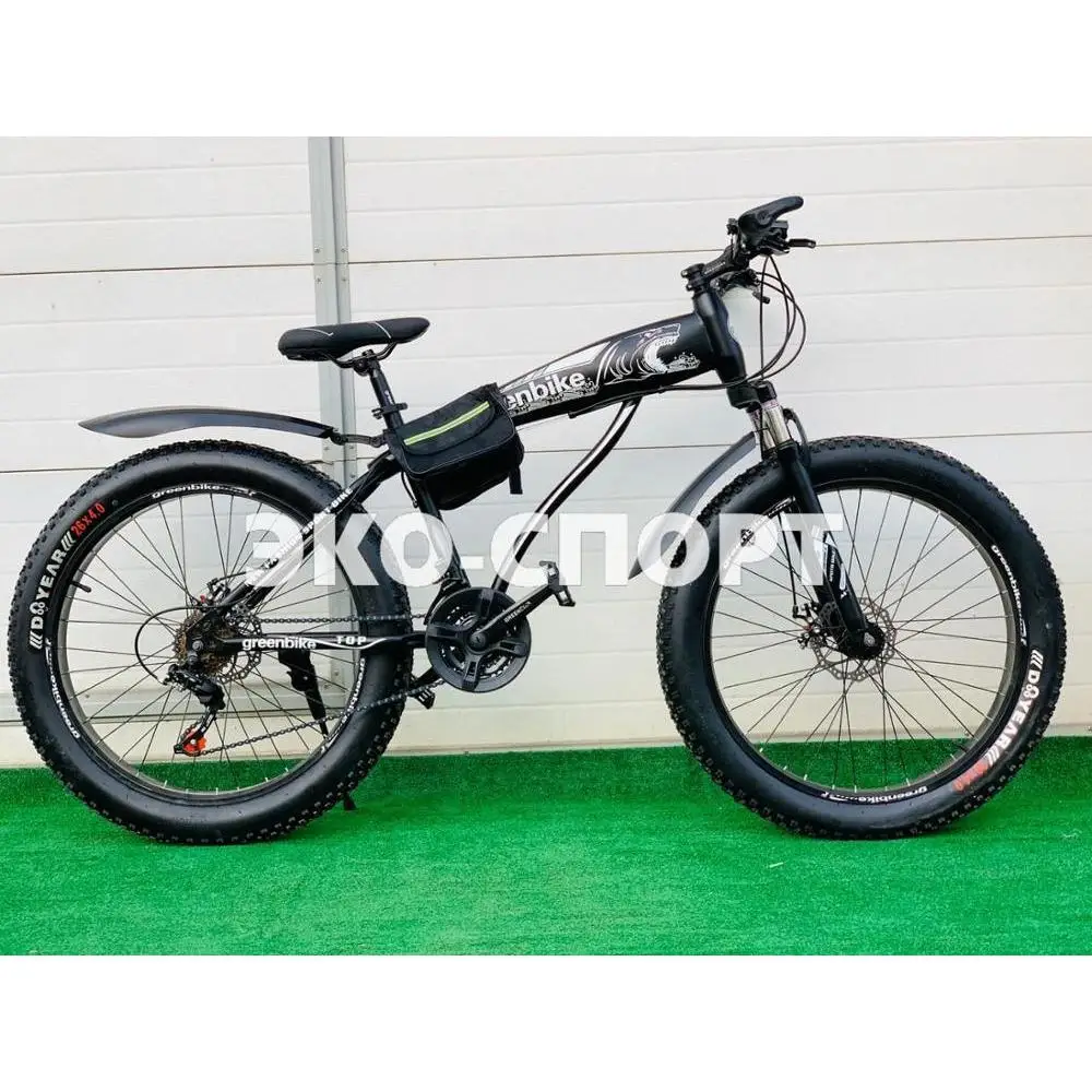 Фетбайк зеленый велосипед спицах|Велосипеды| |