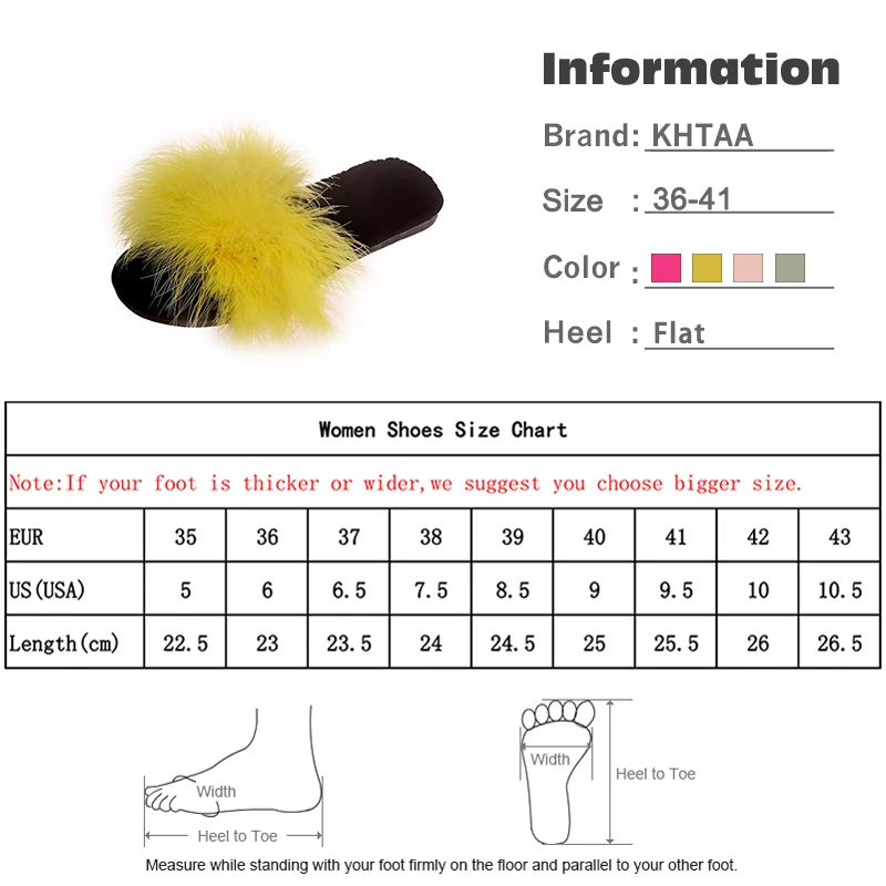 

Women Fur Slippers Slides Furry Flat Sandals Female Slip on Cute Fluffy Shoes Open Toe Fashion New Comfortable Sunmmer 2020