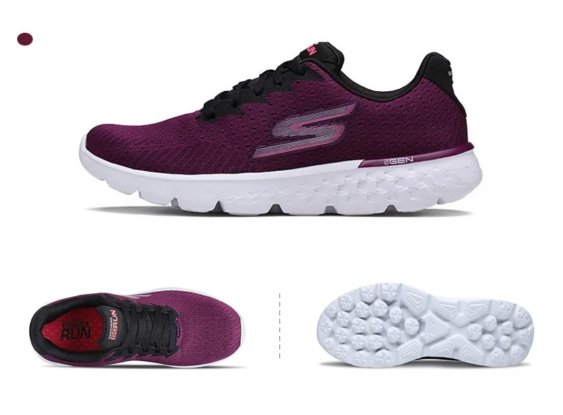 Обувь Skechers; Женская Спортивная повседневная обувь; удобная женская обувь; chaussure Femme; мягкая обувь; zapatos de mujer; 14804-RAS