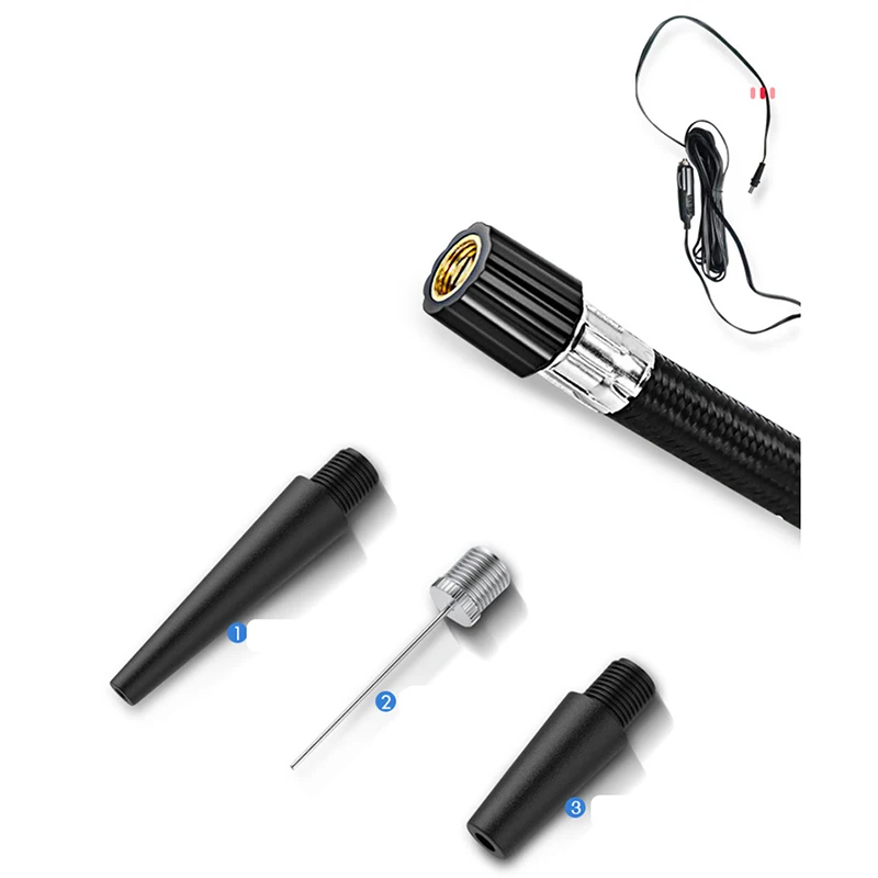 Автомобильный воздушный компрессор 12V портативный Электрический автомобильный