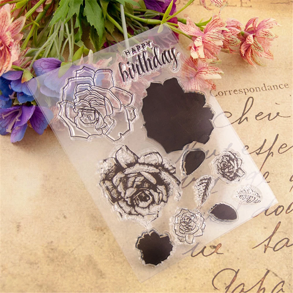 Birthday Stamps and Dies Set Metal Cutting Scrapbooking Craft Cuts Xmas DIY Album Stencils Die Template New 2021 | Дом и сад