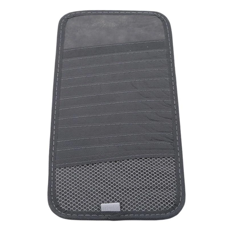 

Multi Function Sun Visor CD Card Clip Bag Glasses Pen PU Car Card Package Organizer Auto Accessories DVD Pocket Storage Holder