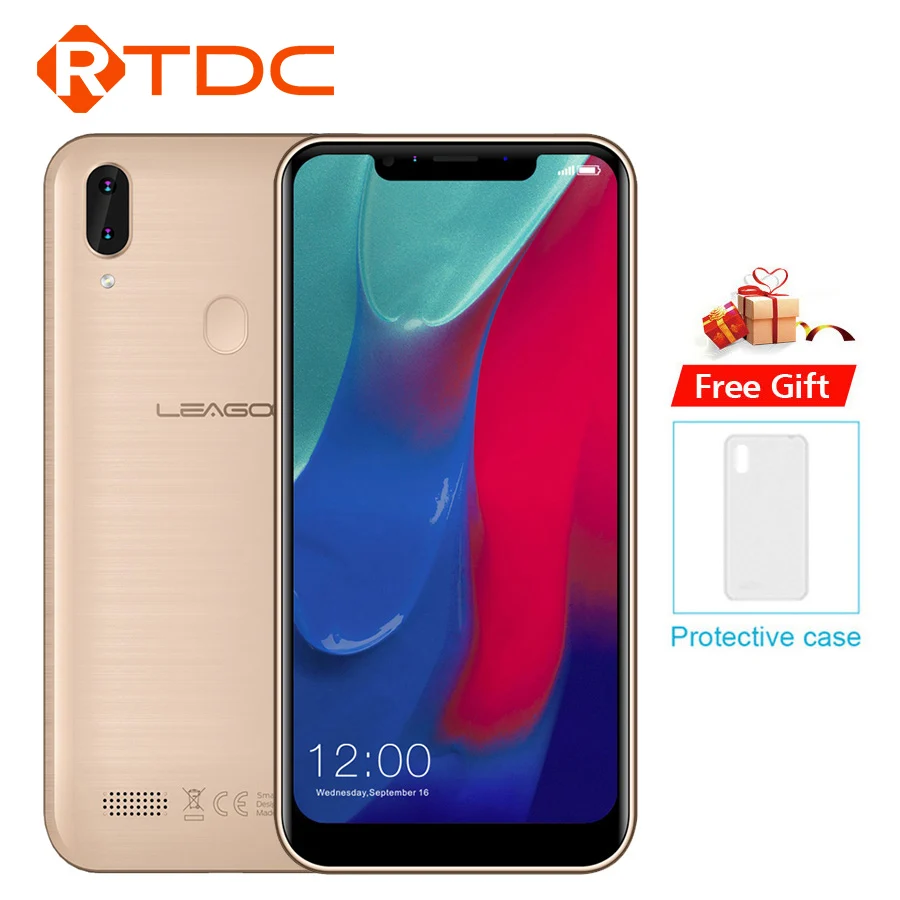 LEAGOO M11 смартфон 6 18 &quot4000 мАч 2 Гб ОЗУ 16 ПЗУ Android 8 1 MT6739 четырехъядерный задний