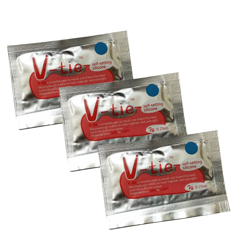 5 шт. жидкий силиконовый V образный зажим и термоуплотнение для самостоятельной