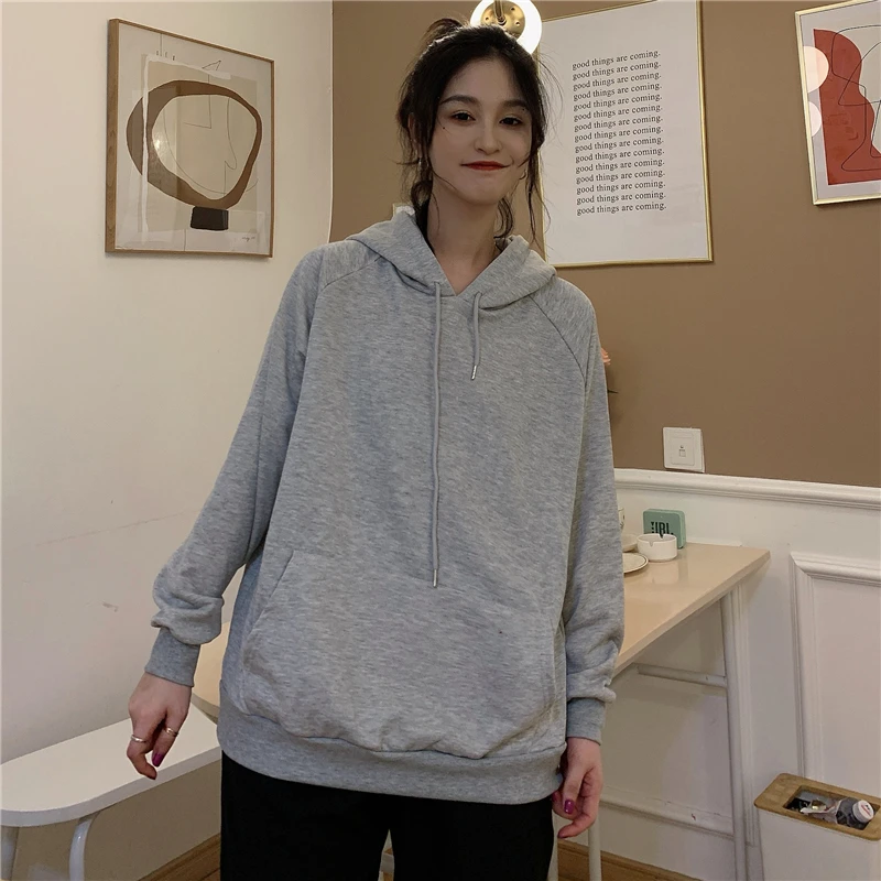 Women Sweetshirts Kawaii Clothes Sweatshirt Women Korean Fashion Oversized Hoodie Autumn Winter Women Pullovers Harajuku Hoodie