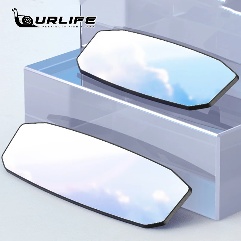 

Car Mirror Interior Rearview Mirrors Universal Auto Rear View Mirror Anti-glare Wide-angle Surface Blue Mirror Auto Accessories