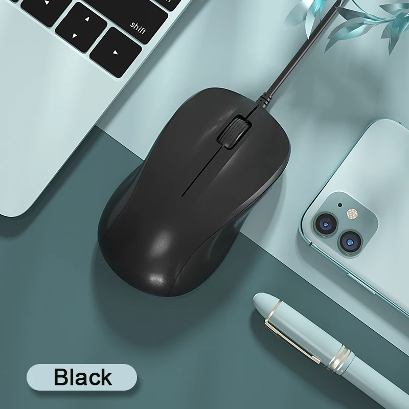 

wired color Mouse 2.4Ghz Silent Computer Mouse 1200 DPI Ergonomic Mause Noiseless Sound USB PC Mice Mute wired Mice for Laptop